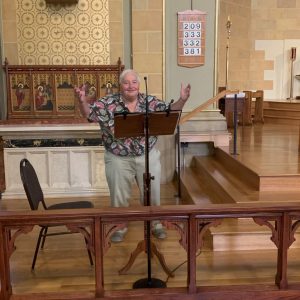 man cantors at church